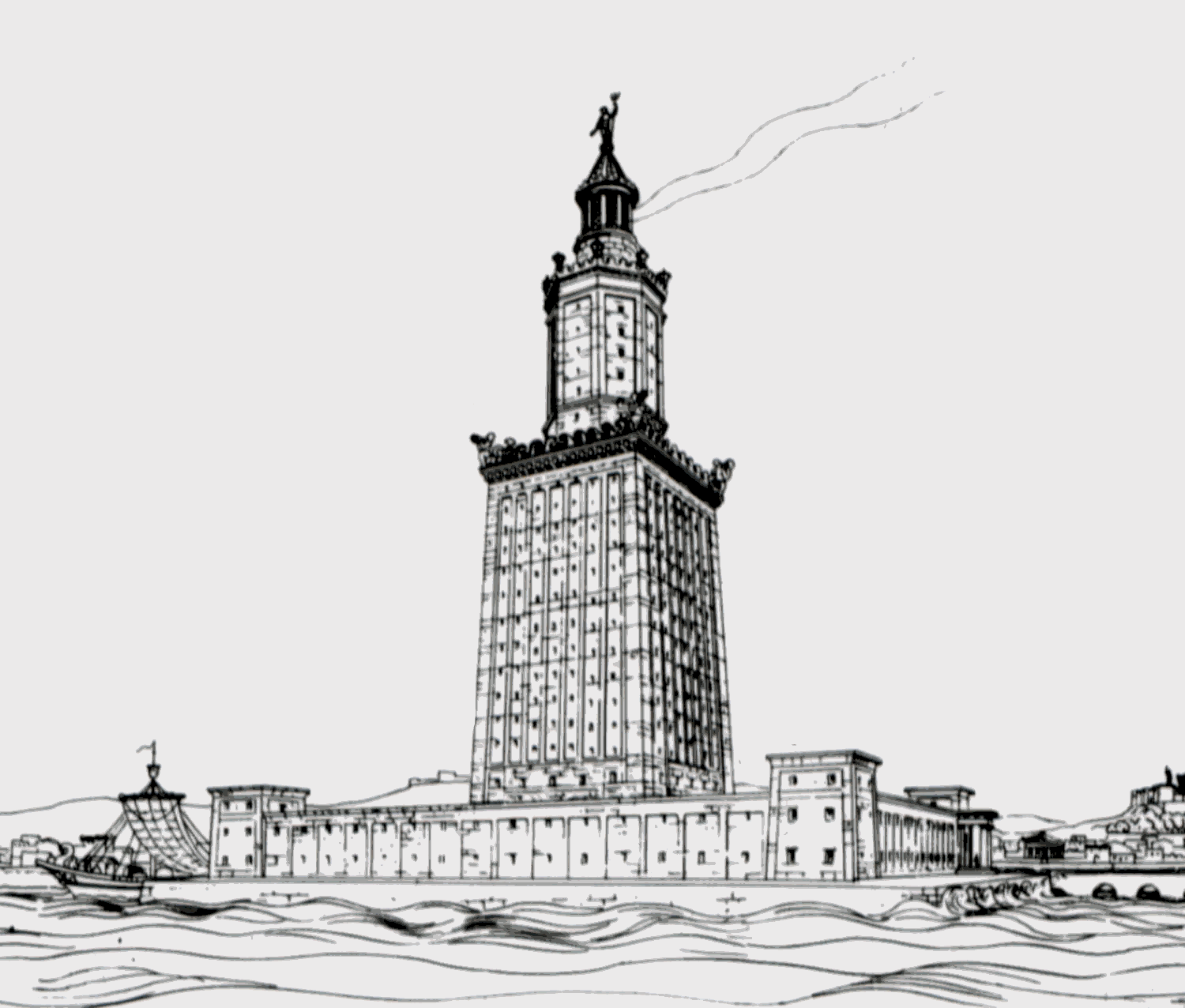 Lighthouse of alexandria