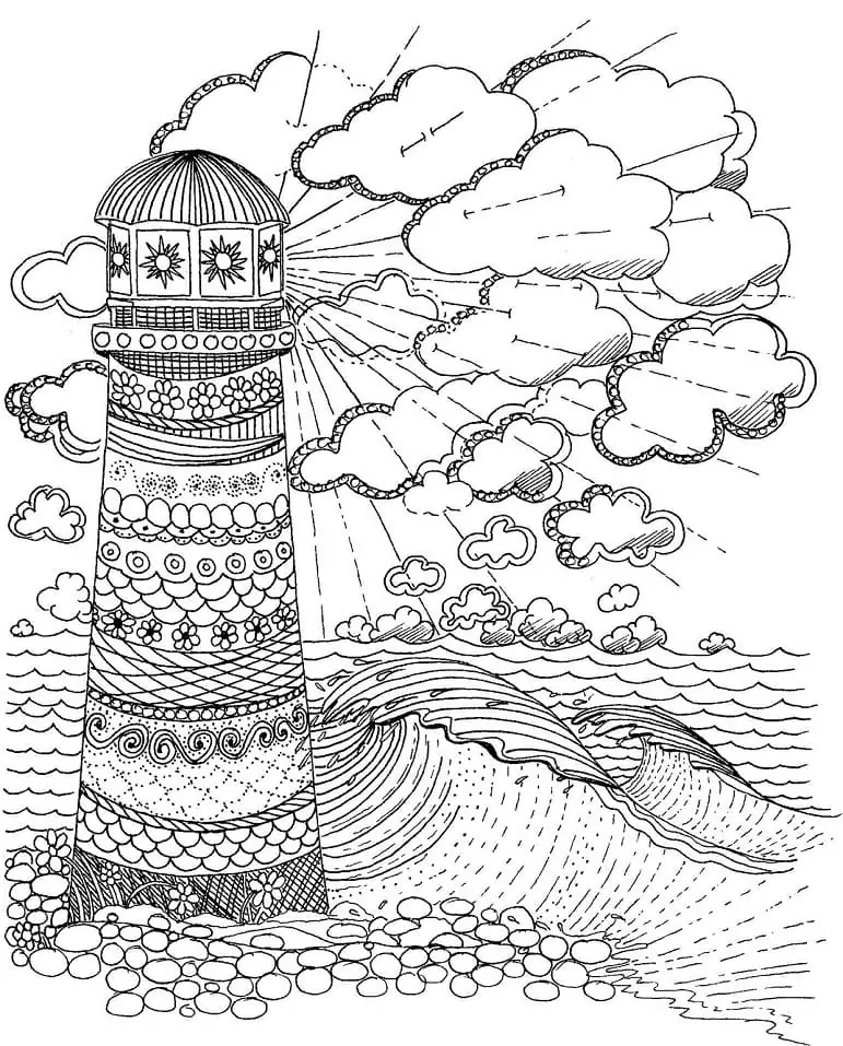 Lighthouse malvorlagen