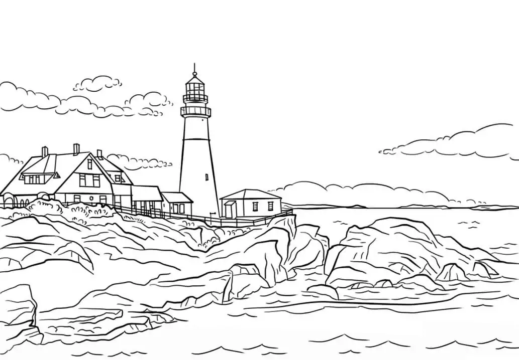 Lighthouse malvorlagen