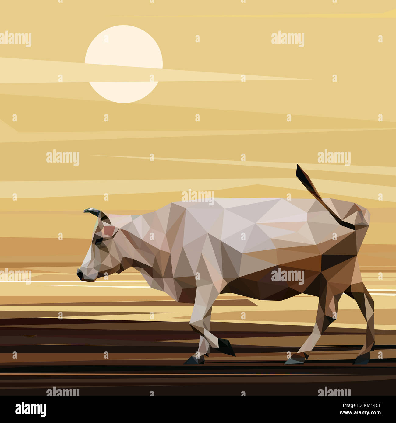 Polygonal cow hi