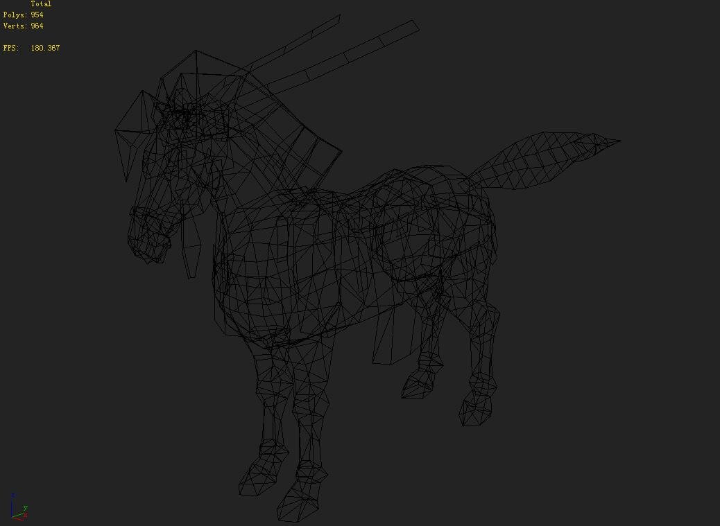 Low poly d characters