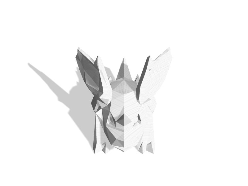 D printed custom nidoran low