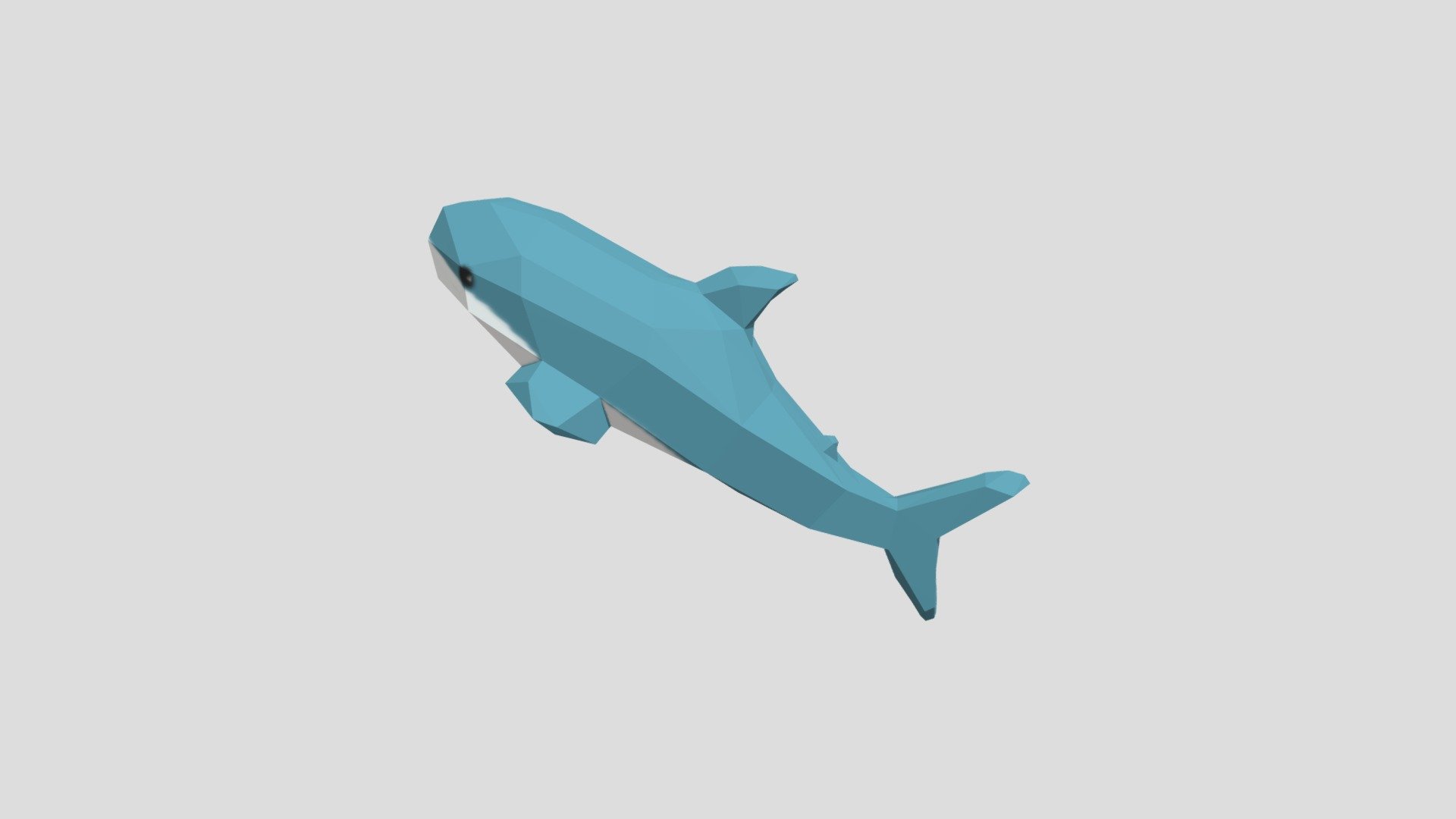 Low poly blãhaj