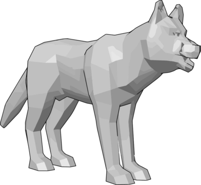 Wolf coloring vector art png images free download on