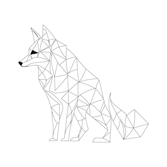 Page black norwegian elkhound low poly images