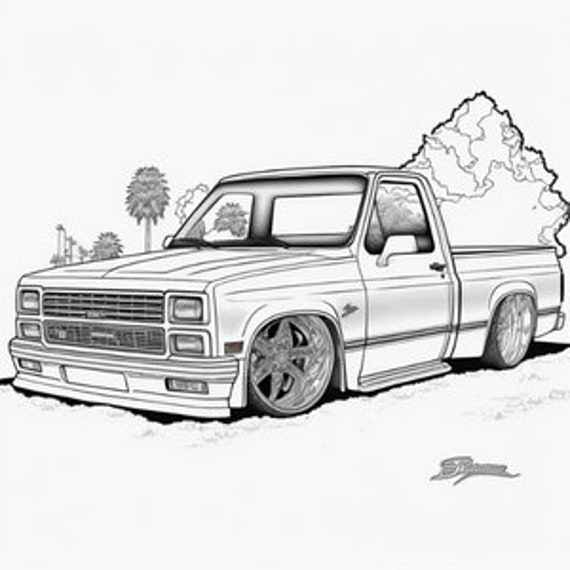 Custom colors a lowrider coloring adventure
