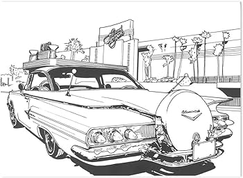 Lowrider coloring book nilsson oscar books