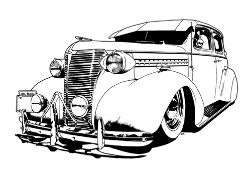 Lowrider coloring book by dokument press mixing reality