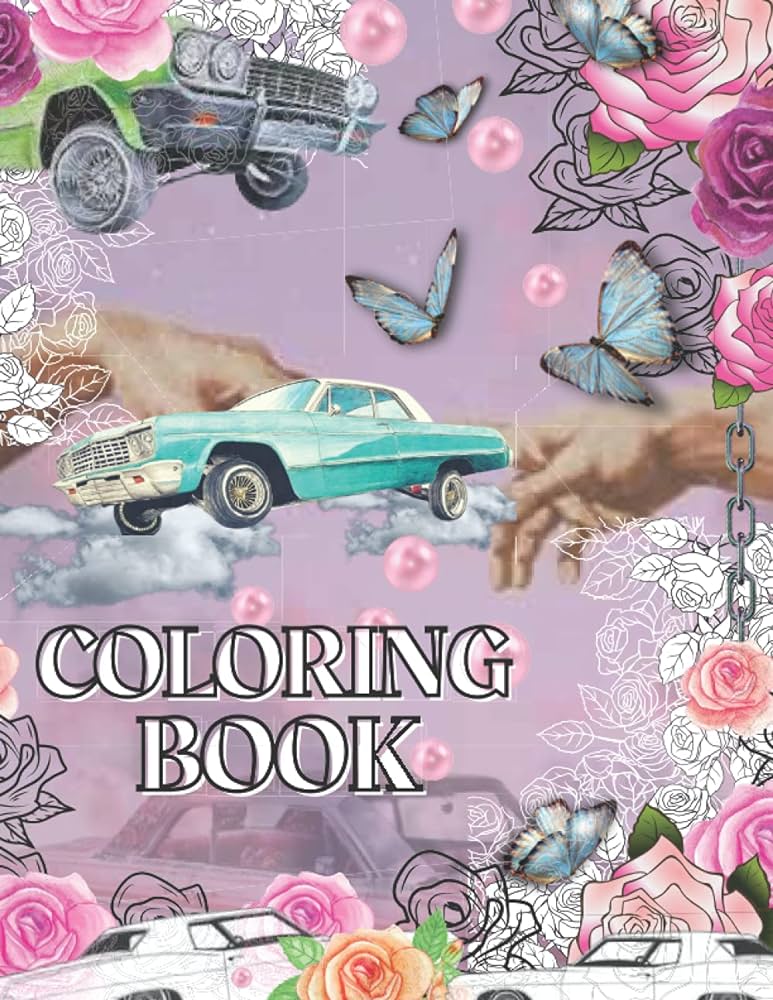 Low riders coloring book sexton nicole books