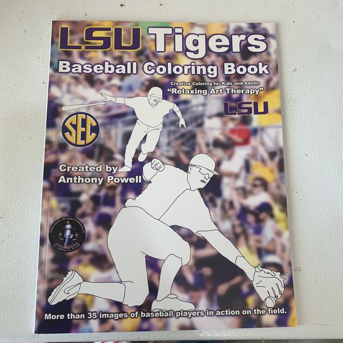 Lsu tigers baseball coloring book new