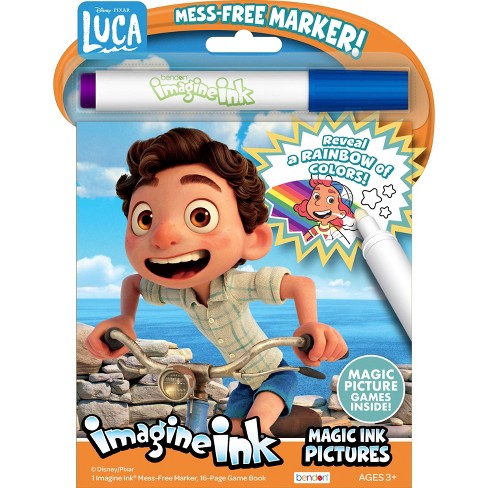 Luca imagine ink coloring book