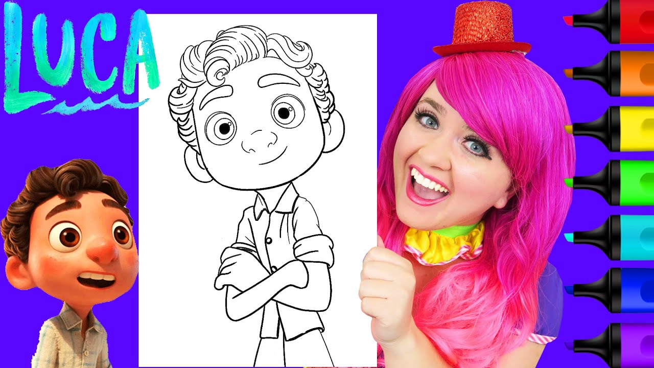 Coloring luca arkers