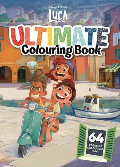Luca ultimate colouring book disney