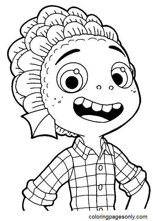 Luca coloring pages printable for free download