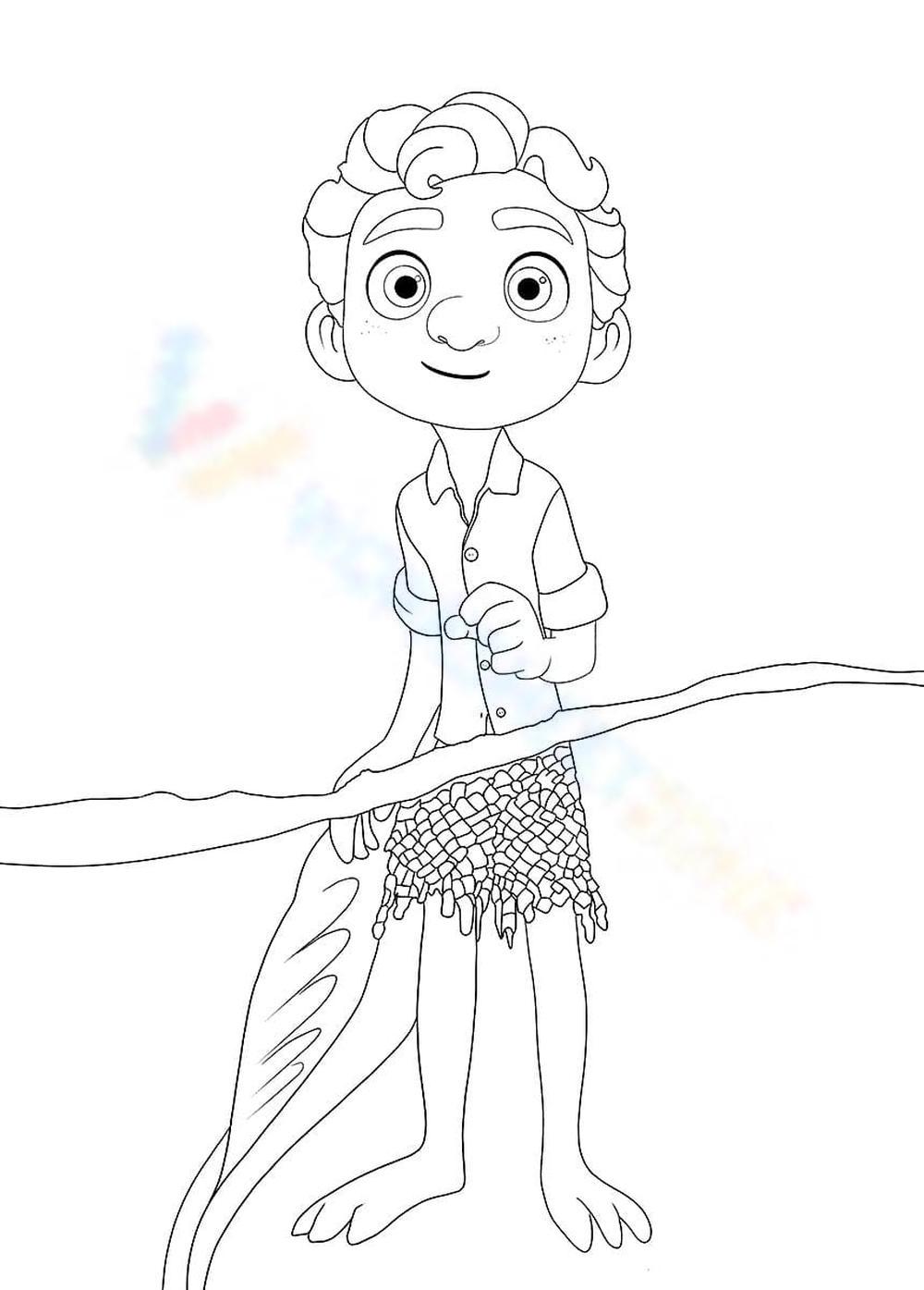 Free printale luca coloring pages for kids adults