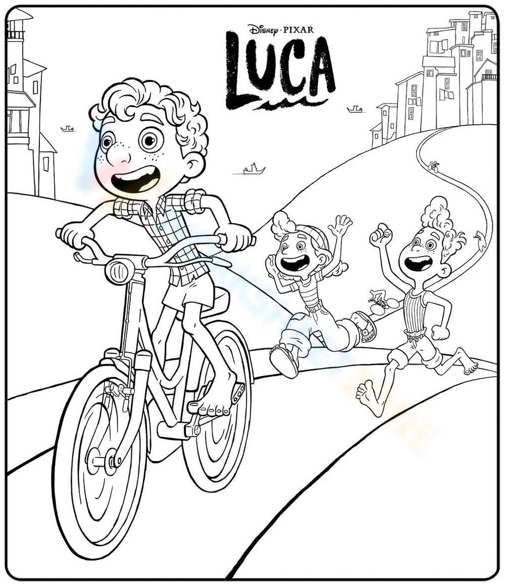 Free printale luca coloring pages for kids adults