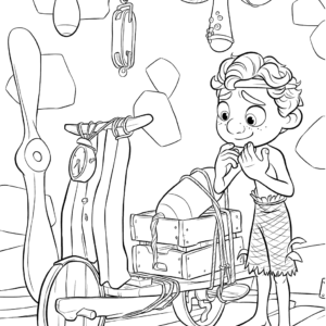 Luca coloring pages printable for free download