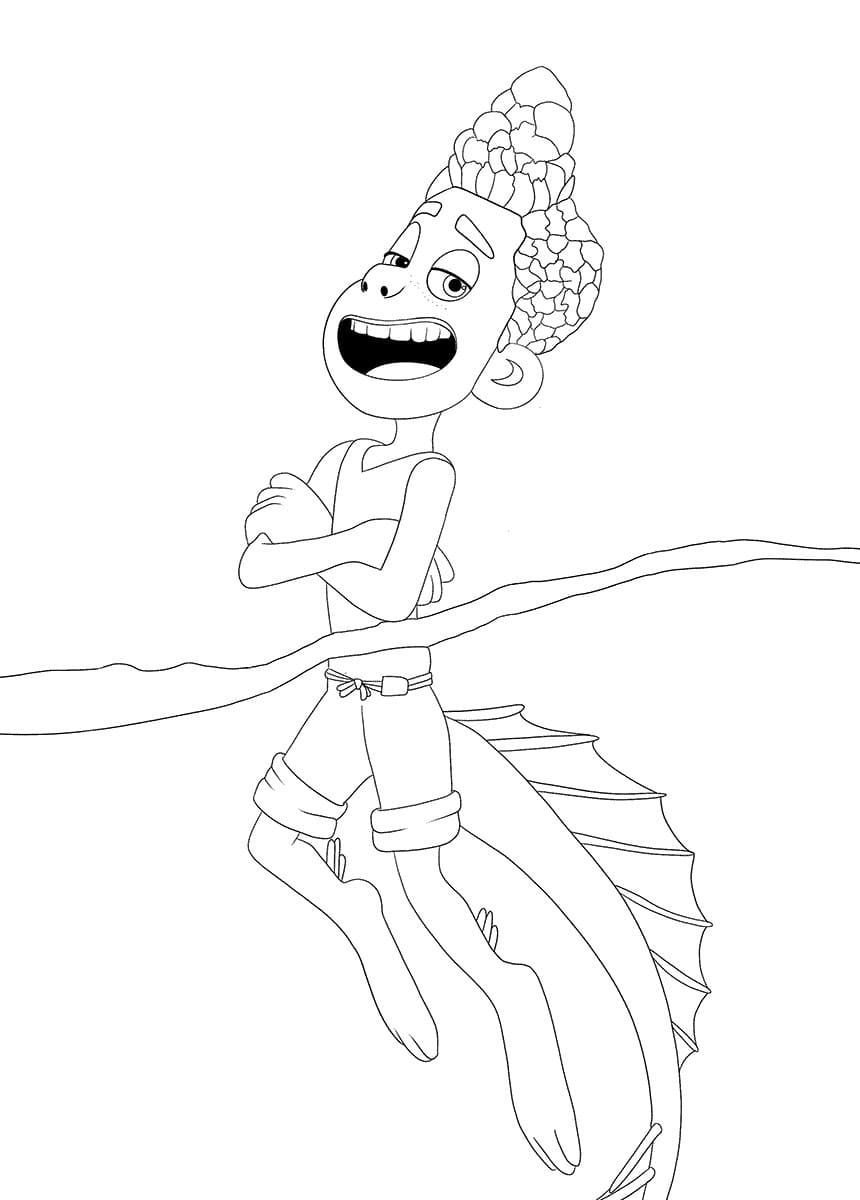 Luca coloring pages free printable coloring pages
