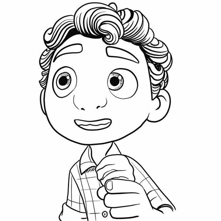 Fun luca coloring pages to enjoy