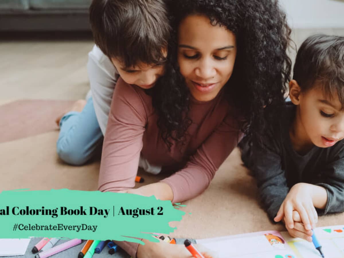 National coloring book day