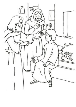 Jesus heals the widow of nains son luke