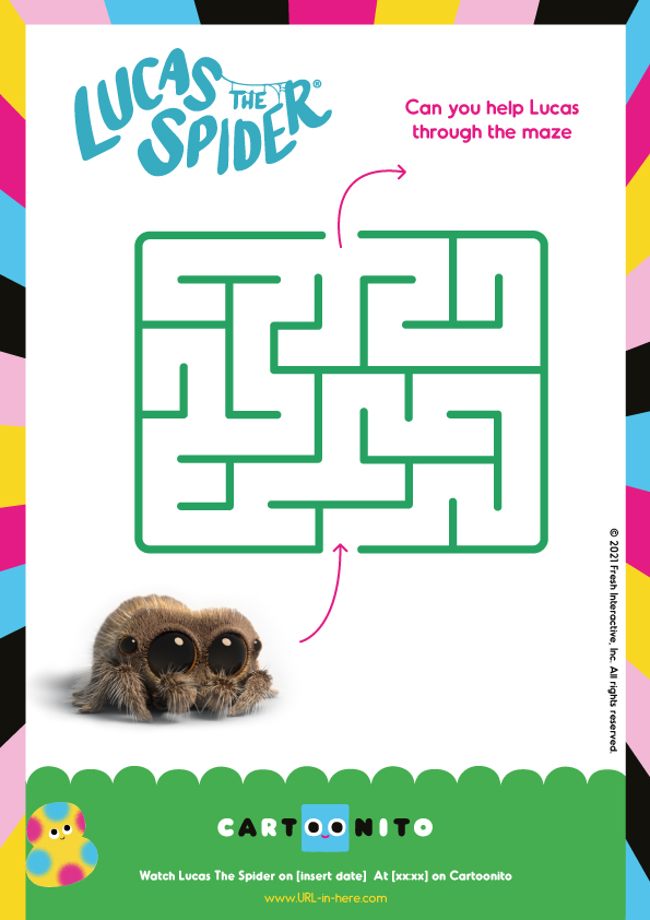 Louring with lucas the spider