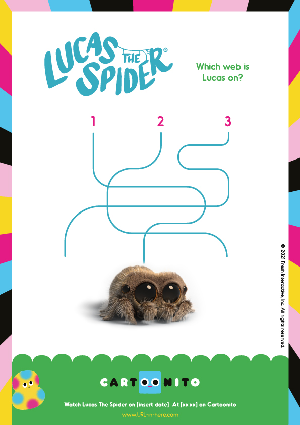 Louring with lucas the spider