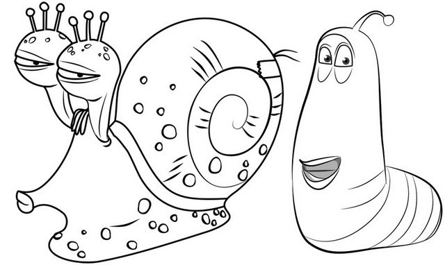 Fun cute larva coloring page for little kids cartoon coloring pages coloring pages larva cartoon
