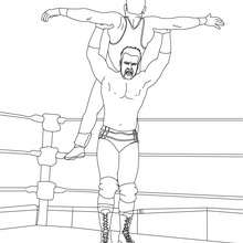 Wrestler evan bourne coloring pages