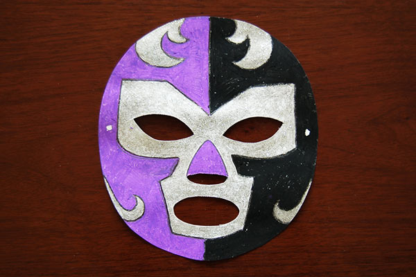 Luchador paper mask kids crafts fun craft ideas