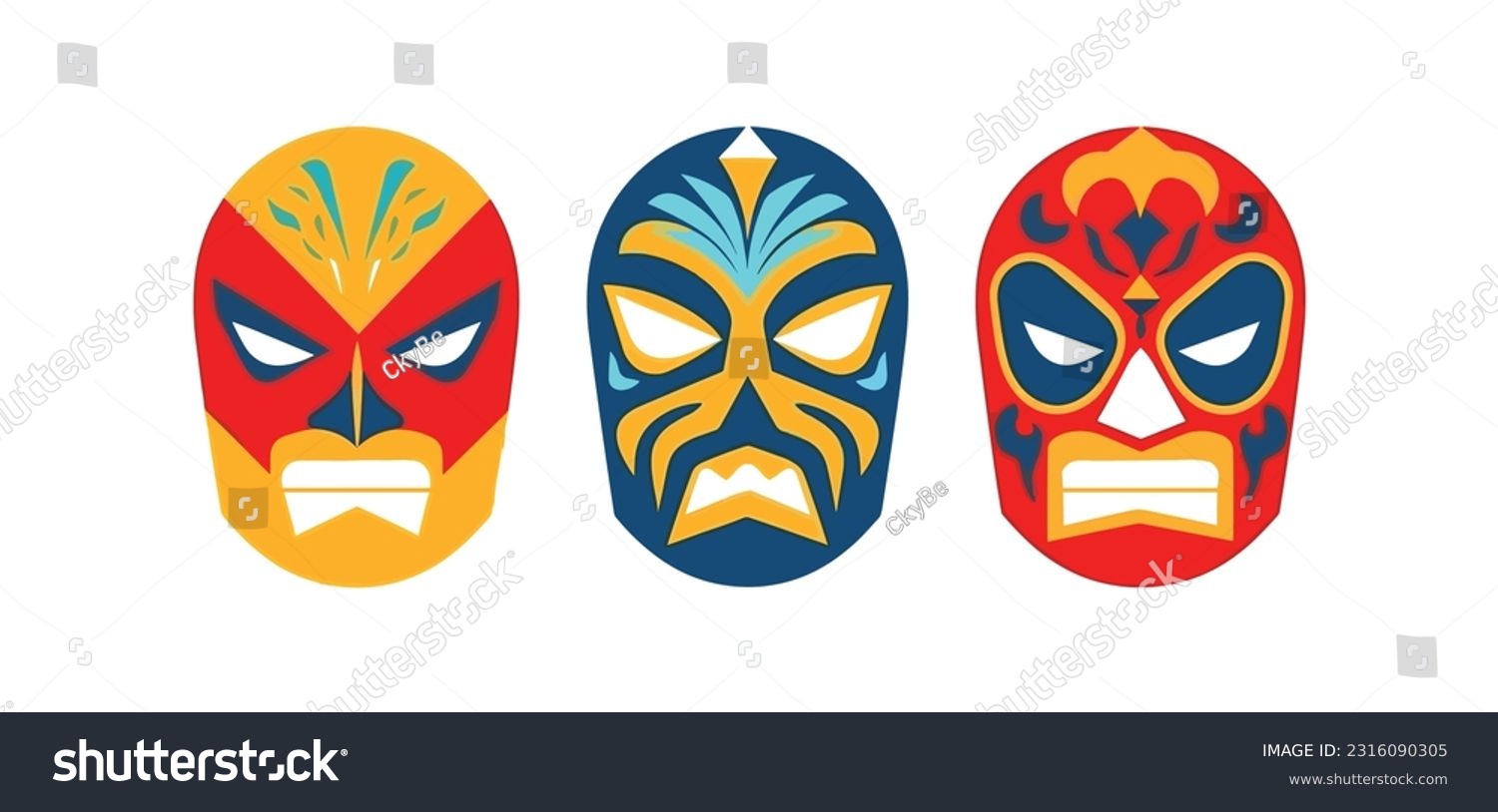 Wrestling mask images stock photos d objects vectors