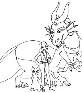 A stroke of luck coloring pages â art education