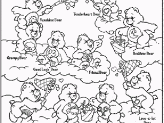 Best care bears coloring pages for kids