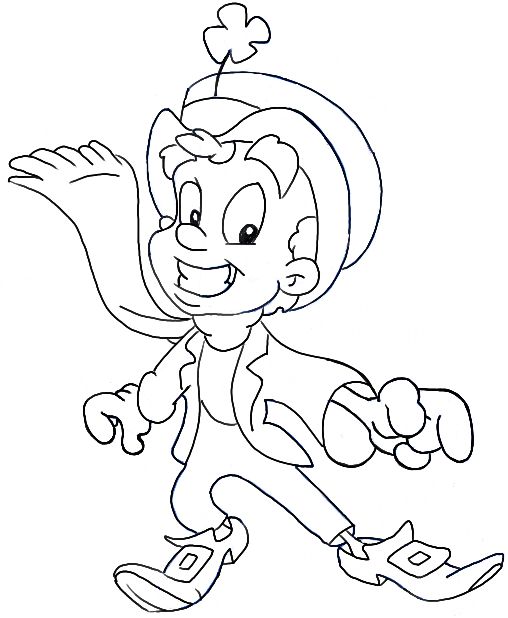 Lucky from lucky charms coloring pages fall coloring pages lucky charms leprechaun