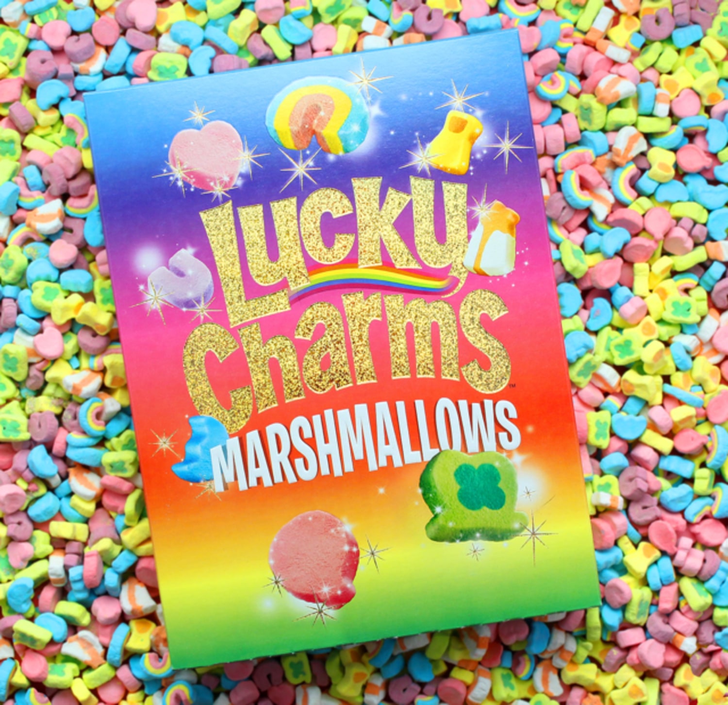 Lucky charms gives away marshmallow