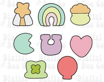 St patricks day svg lucky charm clip art png lucky charms svg st patricks day sublimation st pattys day clip art