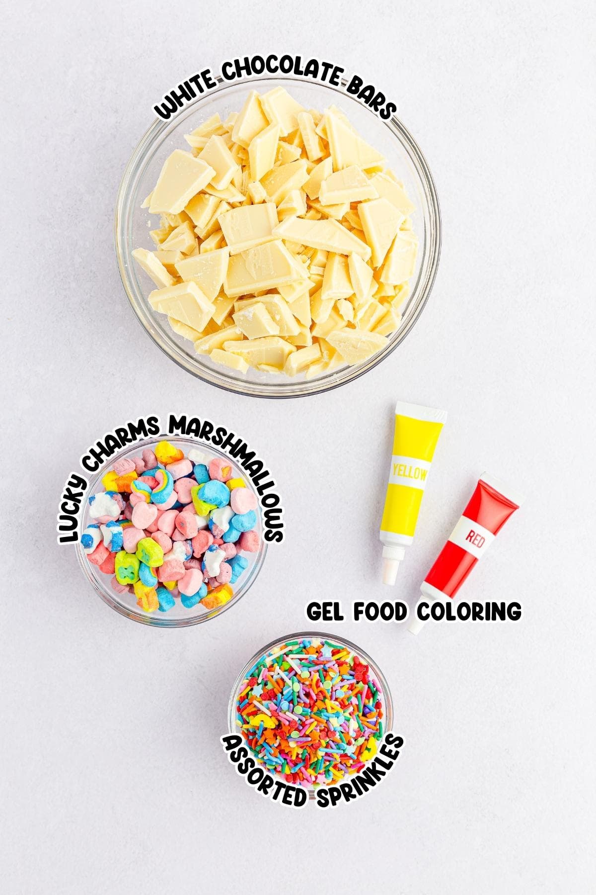Chocolate lucky charms bark marshmallow cereal