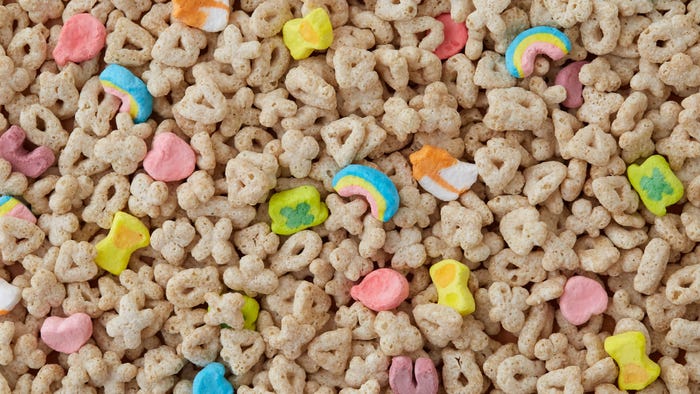 Lucky charms still have artificial ingredients