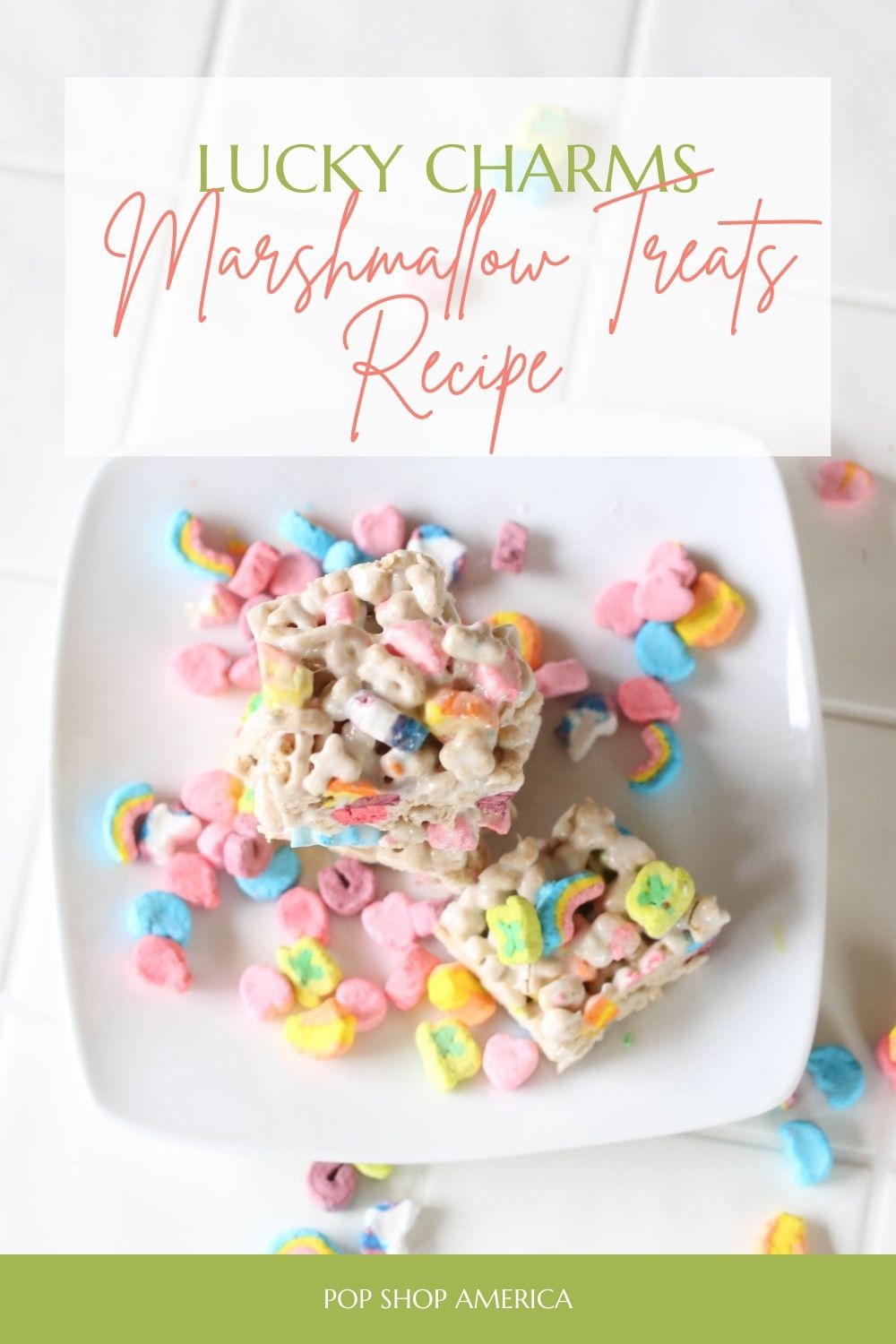 Lucky charms marshmallow crispy treats recipe
