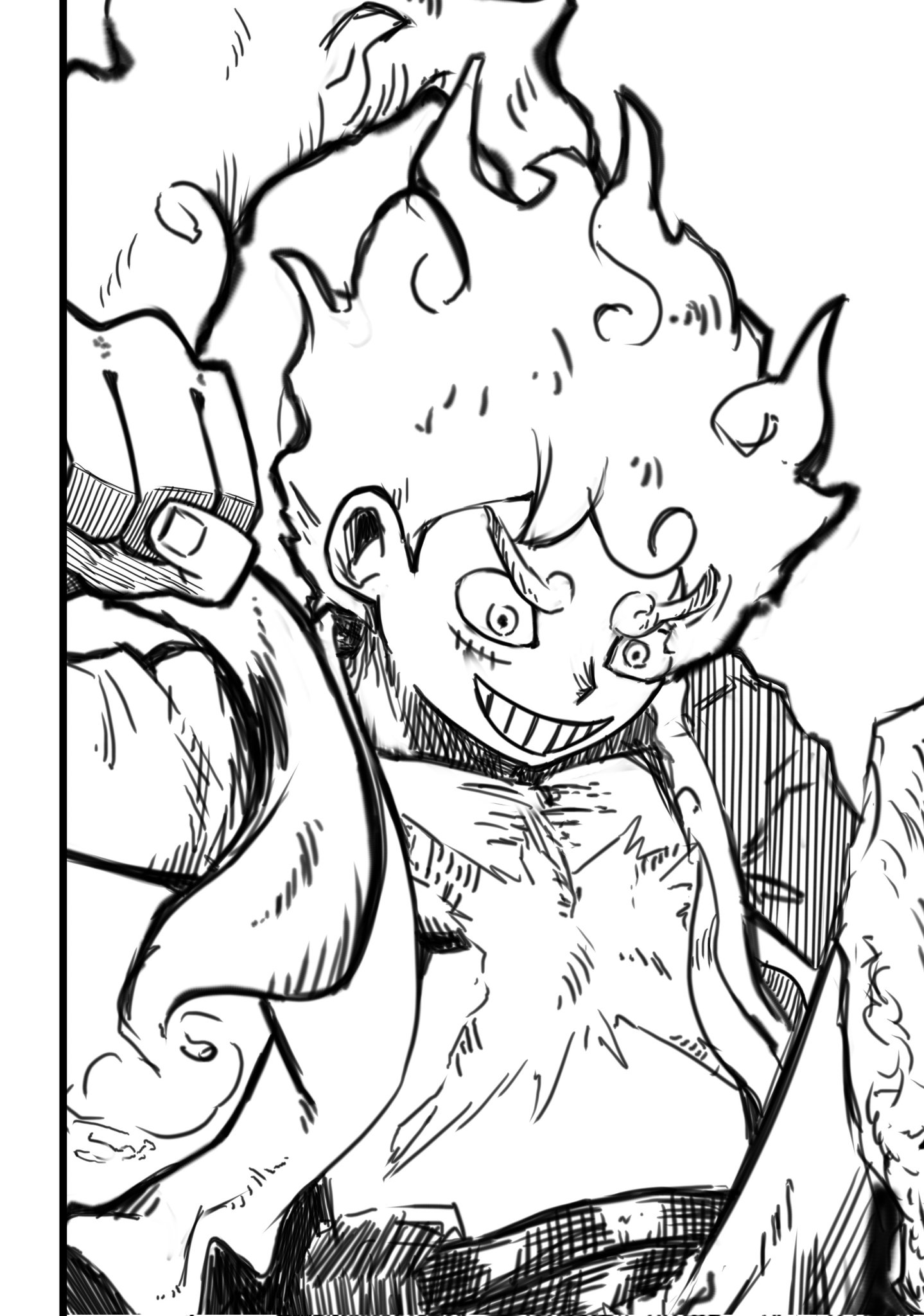 Thenorthcoffee øø x luffy gear ð luffy gear onepiece portfolioday onepiece httpstcoxntogfwwvb x