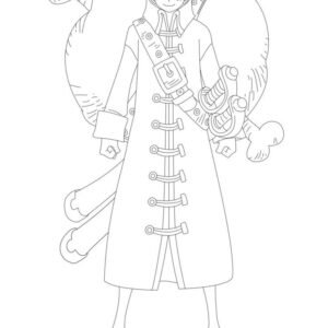 Luffy coloring pages printable for free download