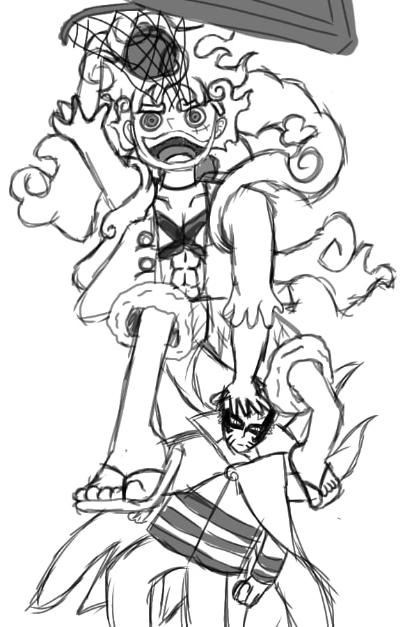 Luffy gear ronepiece
