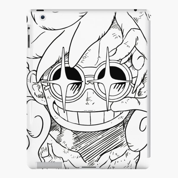 Luffy gear ipad case skin by artginko