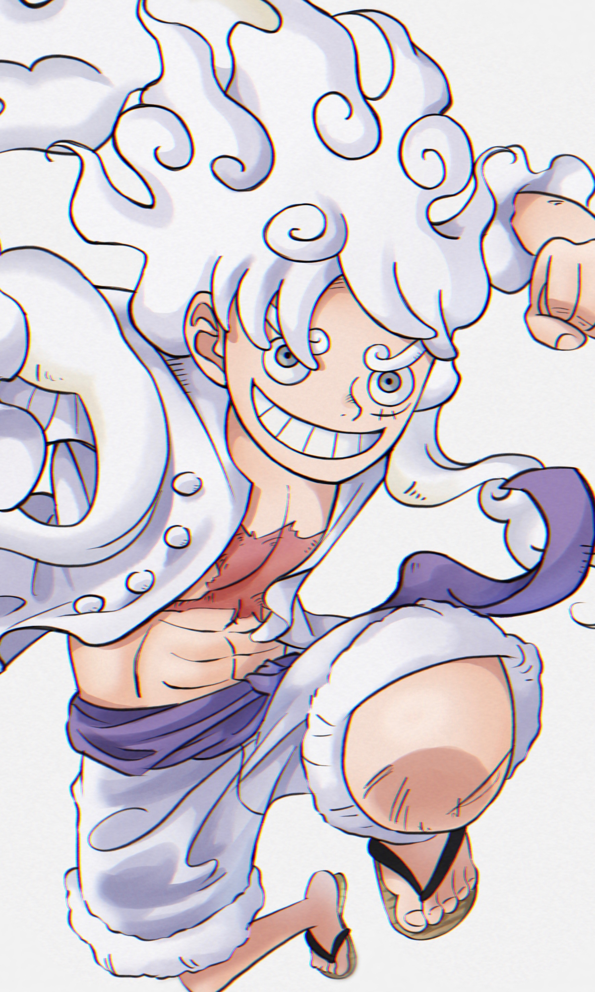 Monkey d luffy in gear by ãã