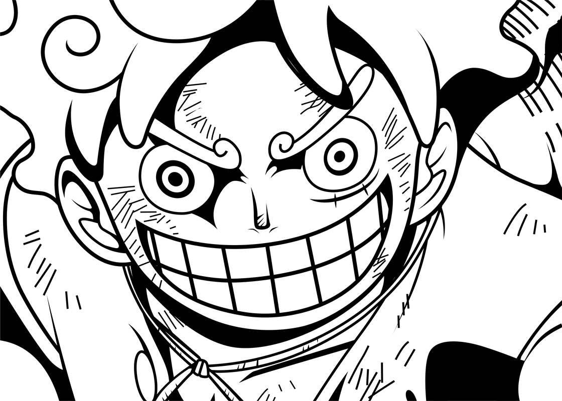 Monkey d luffy gear fifth posters prints by heru kurniawan