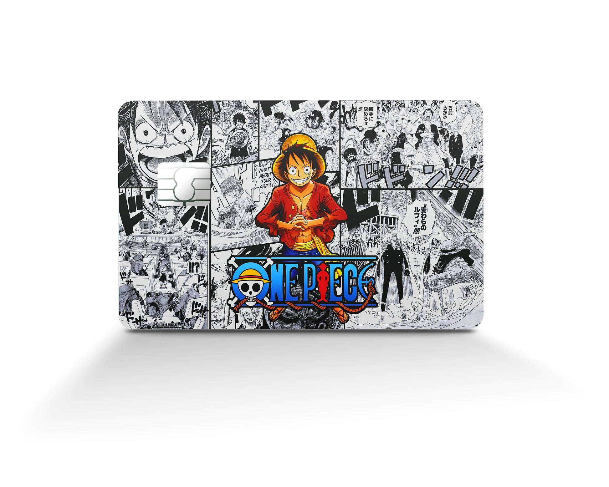 One piece luffy manga credit card skin â anime town creations