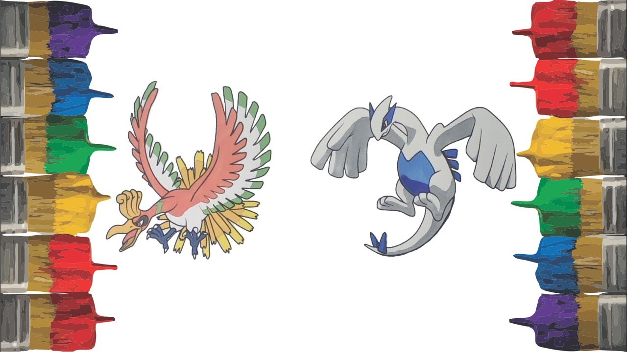 Pokemon coloring pages for kids and children draw pintar