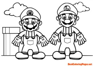 Mario coloring pages