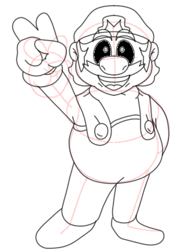 Ððscarlettðð on x concepting designs for final zone mario mixs marioexe he might end up looking a little plain and simple but id rather have that be a fault than it to
