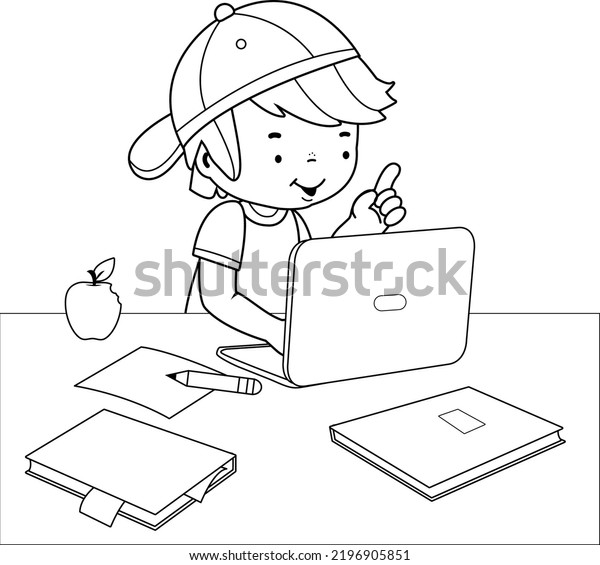 Thousand puter coloring page royalty